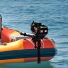 2-Stroke Outboard Motor, 52CC 1.45KW Heavy Duty Fishing Boat Engine w/CDI Ignition System, Boat Engine Water Cooling Outboard Motor for Fishing Boats, Inflatable Boats view 2