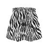 SCRAWLGOD Zebra Stripes Print Shorts for Girls 10-12 Summer Girls Flowy Butterfly Shorts with Spandex Liner Casual Sports Athletic Shorts with Pockets High Waisted Running Shorts for Teen Kids view 4