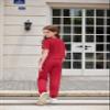 Arshiner Girls 3-Piece Outfit Set High Low Hem Overlay Top, Cami, and Sweatpants for Kids 6-13 Years view 4