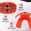 Marvel Spider-Man Lip Guard, Football Mouth Guard with Detachable Strap, Lip Protector Adult and Junior for Football, Lacrosse (One Size, Red) view 3