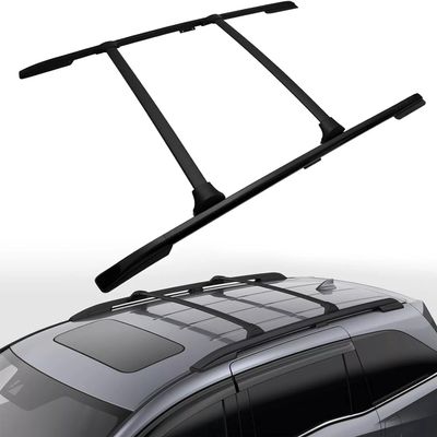ManiGoon 4Pcs Roof Rack Side Rails + Cross Bars Fits for 2018-2024 Honda Odyssey Roof Rail Racks Cargo Crossbar Cross Bars, Black