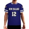 Vafogehu Flag of New Zealand Men's Football Jersey Basketball Jersey Short Sleeve Casual T-Shirt 3XL view 1