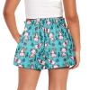 Pointodoor Axolotl Girls Athletic Shorts Cute Running Shorts Teen Girls with Pockets Workout Lightweight High Waist Active Short for Kids view 2
