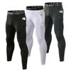 Yuerlian Men's Thermal Compression Pants, Fleece Lined Running Tights Compression Baselayer Leggings with Pockets for Cold view 1