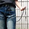 Ahiller Men's Heavy Duty Wallet Chains - 25" Stainless Steel Key Chain with Alloy Carabiner & Double Lock, for Biker Punk Style Accessories (DK-Gunmetal-JR-1P) view 2