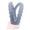 EliteBloom 24x1.95 Explosion-Proof Solid Tire 21mm Card Slot Low Resistance Non-Slip Wear-Resistant Non-Inflatable Maintenance-Free Bicycle Tire,Wearable view 1
