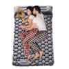 Inflatable Double Camping Mat with Pillow, Build-in Foot Pump Ultralight Sleeping Air Matress Pad for 2 Person, Portable Bed Compact for Camping Hiking Backpacking Outdoor (Grey, Double) view 1
