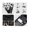 huiyany Electric Scooter Front Bag Compatible with Xiaomi M365 Pro Pro2 Waterproof PU EVA for Ninebot Shell Bags 1L Reflective Hanging Storage Bag view 4