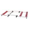 Hlixzoy Bicycle Telescopic Training Rack Folding Roller Mountain Bike Riding Platform Home Indoor Training Fitness Riding Rack,B view 1
