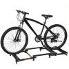 Hlixzoy Bicycle Telescopic Training Rack Folding Roller Mountain Bike Riding Platform Home Indoor Training Fitness Riding Rack,B view 4