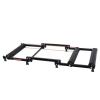 Hlixzoy Bicycle Telescopic Training Rack Folding Roller Mountain Bike Riding Platform Home Indoor Training Fitness Riding Rack,C