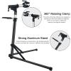 Hlixzoy Bicycle Rack Road Bike Parking Rack Fixed Bracket Indoor Maintenance Rack Single Bike Rack Wall Placement Vertical Rack view 4