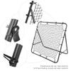 PerGar Football Rebound Target Net, Steel Collapsible Football Rebound Target Net, Adjustable Soccer Bounce Goal Mesh, Shooting Assist Training Equipment view 3