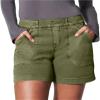 WATOIT Glamgodchic Pants Women's Stretch Comfy Stretch Twill Shorts Regular Fit Hiking Shorts with Pockets (6"" green,4XL) view 1