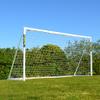 FORZA 12ft x 6ft Soccer Goal | All Weather uPVC Backyard Goals with Quick and Easy Assembly - Optional Training Ball, Target Sheet & Carry Bag (Goal and Ball) view 2
