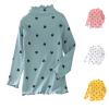 Betadog Solid Baby Turtleneck Bodysuit Long Sleeve Cotton Onsies Boy Girl 1 Pack Girls Casual Tops (White, 1-2 Years) view 1