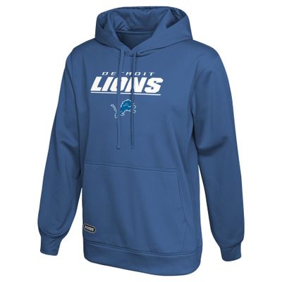 Outerstuff NFL Men's Stated Pullover Fleece Hoodie, Detroit Lions, X-Large Team Color