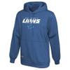 Outerstuff NFL Men's Stated Pullover Fleece Hoodie, Detroit Lions, X-Large Team Color view 1