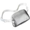 Amscan Stylish Silver Belt Bag - 8.5" x 10.5" (1 Pc.) - Perfect for Daily Use, Outdoor Activities, Gym Workouts, Running & More view 1