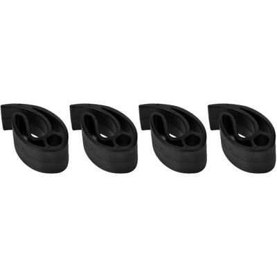 BESPORTBLE 4pcs Portable Flying Disc Clip Lightweight Small Disc Carrier for Outdoor Sports Accessory for and Use for Boys and Girls and Adults
