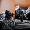 MEDSEF Youxia (Knight-Errant)for Car, Youxia Ornaments Car Dashboard Accessory,3D Printed Youxia Sculpture, Micro Landscape,Office Home Decor (B) view 4