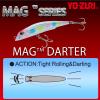 Yo-Zuri Mag Darter, Floating, 6-1/2 Inch, 165mm, Black Back view 4