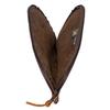 Duluth Pack Heritage Leather Medium Pistol Rug  Waxed Bison Leather, Microsuede-Lined, Zipper Closure  Made in USA view 3