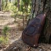 Duluth Pack Heritage Leather Medium Pistol Rug  Waxed Bison Leather, Microsuede-Lined, Zipper Closure  Made in USA view 4