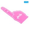 PATIKIL Giant Foam Finger 18 Inch, 4 Pcs Number 1 Foam Hand EVA Foam Finger Cheerleading for Sports Events Baseball Basketball Soccer Games, Rose Red view 3