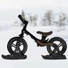 Restokki Kids Balanced Scooter Skis Stand Parking Rack Snowboard Equipment for Winter Skiing Black view 2