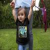 4T Black Toddler The Lost Original - Bigfoot Starry Night Van Gogh Toddler T-Shirt view 3