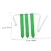 WOONEKY 2pcs Rugby Waist Belt with Flags Football Training Belt for Youth and Adults Lightweight and Wear-resistant for Team Sports and Flag Football Games view 2
