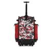 Boombah Rolling Superpack Baseball/Softball Gear Bag - BRSP2CMC23 Digital Camo Red/Charcoal - Telescopic Handle - Holds 4 Bats - Wheeled Version view 2