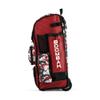 Boombah Rolling Superpack Baseball/Softball Gear Bag - BRSP2CMC23 Digital Camo Red/Charcoal - Telescopic Handle - Holds 4 Bats - Wheeled Version view 4