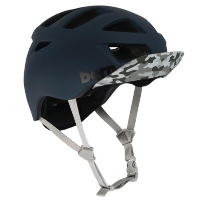 Bern Allston Adult Bike Helmet - Low Profile Comfortable Ventilated Urban Commuter Urban Cycling Helmet for Bicycle, Safety Certified for Men & Women, Matte Muted Teal, Medium