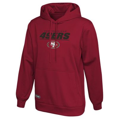 Outerstuff NFL Men's Stated Pullover Fleece Hoodie, San Francisco 49ers, XX-Large Team Color