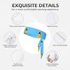 XZDHL Flag of Saint Lucia Sports Headband,is suitable wear during sports,offering a luxurious feel and can be worn reversed., Black view 4