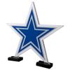 Sporticulture NFL Team Dallas Cowboys LED Infinity Logo Light - 3D Light Effect, Acrylic Display with UL Plug and Stand view 2