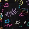 The Children's Place,Girls,Long Sleeve Active Hooded Fleece Full Zip Up,Rainbow Doodle,Large view 2