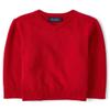 The Children's Place,Baby-Boys,and Toddler Pullover V-Neck Sweater,Classic Red,12 Months,18 Months view 1
