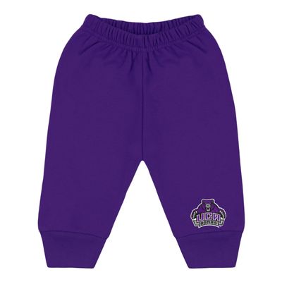 College Baby NCAA Officially Licensed Toddler Jogger Sweatpants, Central Arkansas Logo, Purple, 4T