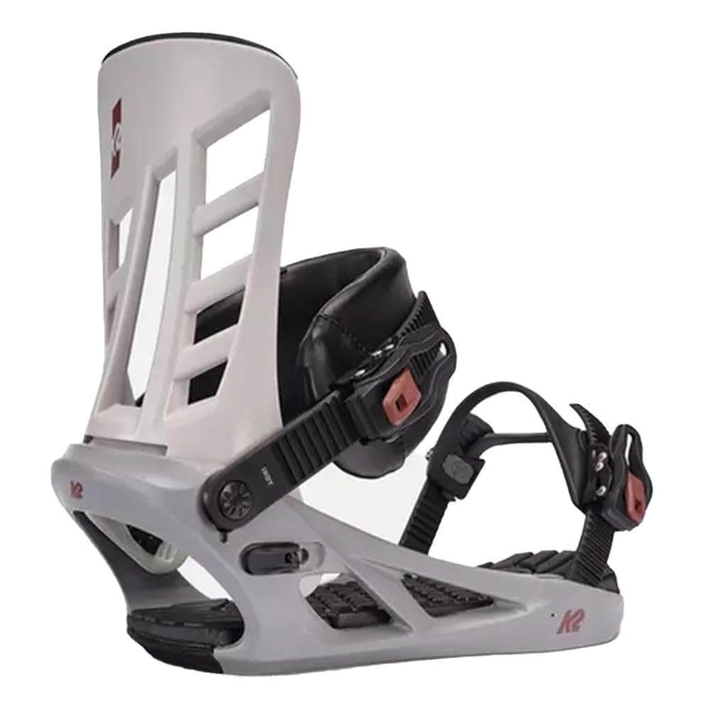 K2 Indy Men's Snowboard Bindings (Grey, Medium)