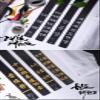WXMYOZR Custom Embroidered Black Belt for Taekwondo Karate Martial Arts Judo, Customized Black Belt 2 inch Width,Moderately Make Old,300cm view 2