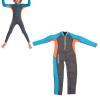 Children's Swimsuit, Kids Wetsuit, Long Sleeve Neoprene, Keep Warm, Sun Swimsuit for Boys, Girls, Surfing, Swimming (Size 6) view 1