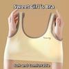 Girls Training Bra,Beginner Bras for Girls with Pads,Teen Bras for Girls Ages (US, Age, 8 Years, 10 Years, Mix Color 4pack) view 2