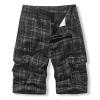 Day Today 2024 Mens Workout Shorts Cotton Mens Stretch Waist Cargo Shorts Pants para Gym 46 Waist Shorts Men Shirt Men's Joggers Pants Mens Black Jean view 3
