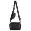 Raisbdsuiuy Crossbody Bag Solid Color Fashion Shoulder Bag Large Capacity Versatile Messenger Bag with Small Purse for Girl view 1