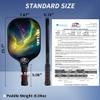NEYEABL NL-3 T700 Carbon Fiber Pickleball Paddle USAPA Approved Ultra-Light 8.04oz with Honeycomb Core & Premium Grip Indoor/Outdoor Play (Ages 16-80) view 2