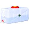 WAZHOU Thick Water Containers Plastic Water Tank Outdoor Rainwater Collector Car Portable Hand Bucket Camping & Hiking Water Storage Containers(150L) view 1