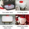WAZHOU Thick Water Containers Plastic Water Tank Outdoor Rainwater Collector Car Portable Hand Bucket Camping & Hiking Water Storage Containers(150L) view 3